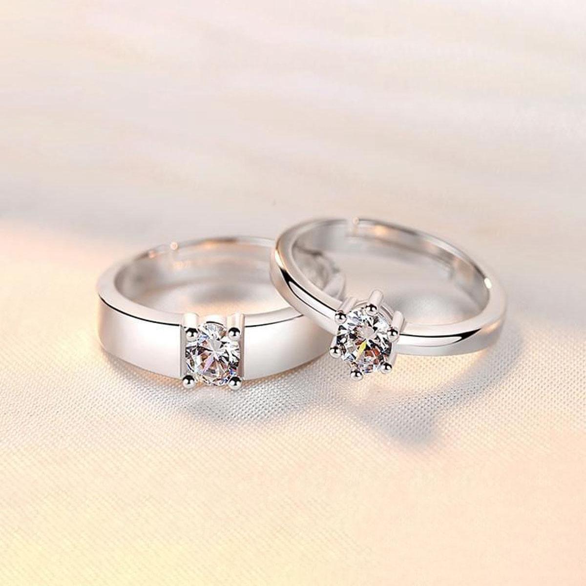 Stainless Steel Couple Ring