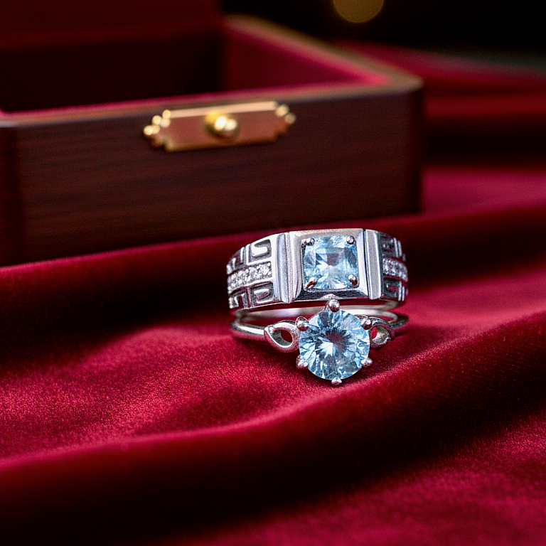 Elegant Matching Rings for Couples | Craft Soul Collection